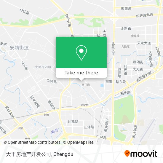 大丰房地产开发公司 map