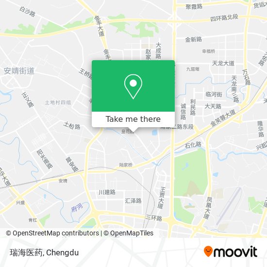 瑞海医药 map