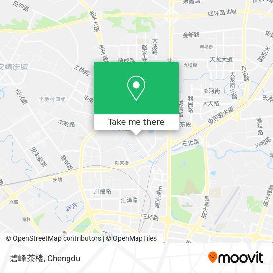碧峰茶楼 map