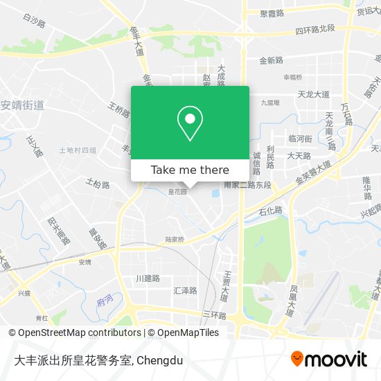 大丰派出所皇花警务室 map