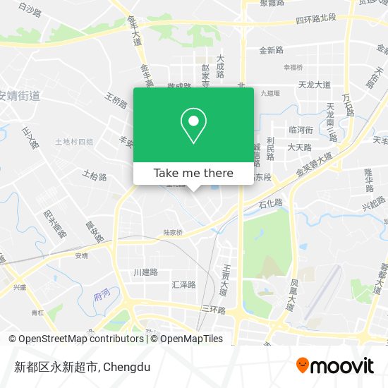 新都区永新超市 map