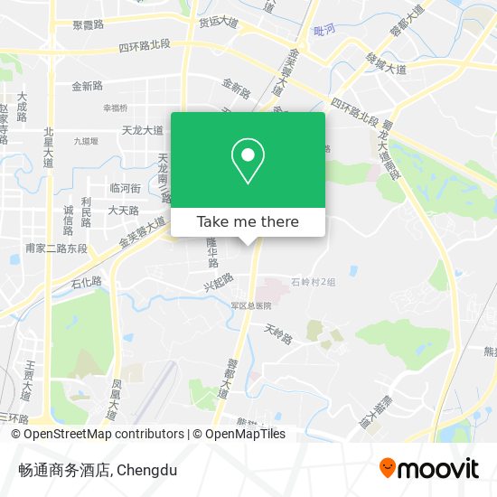 畅通商务酒店 map