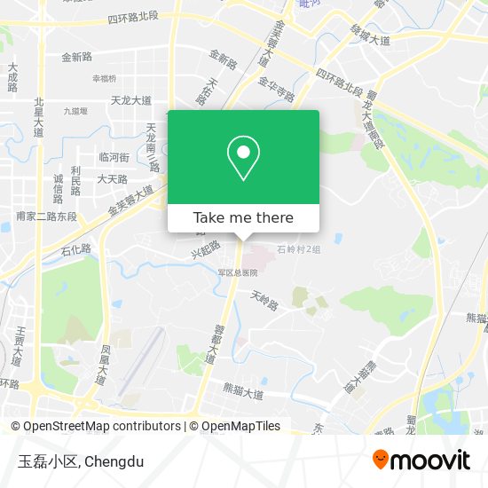 玉磊小区 map