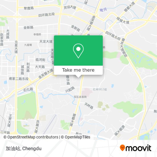 加油站 map