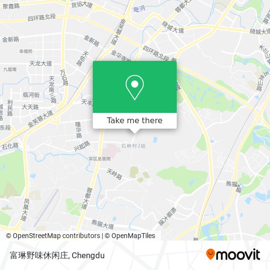 富琳野味休闲庄 map