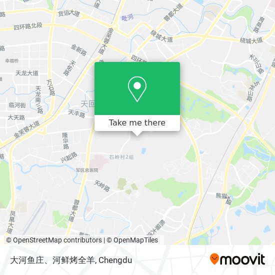 大河鱼庄、河鲜烤全羊 map