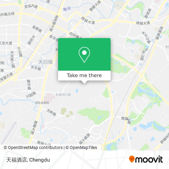 天福酒店 map