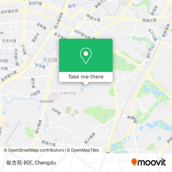 银杏苑-B区 map