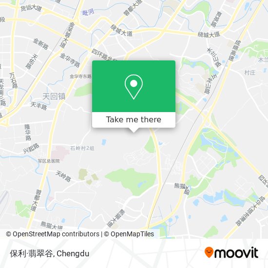 保利·翡翠谷 map
