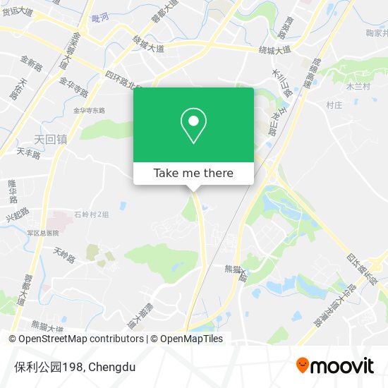 保利公园198 map