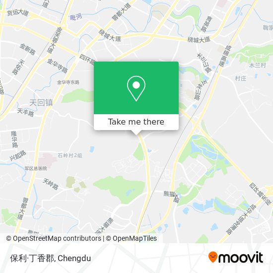 保利·丁香郡 map