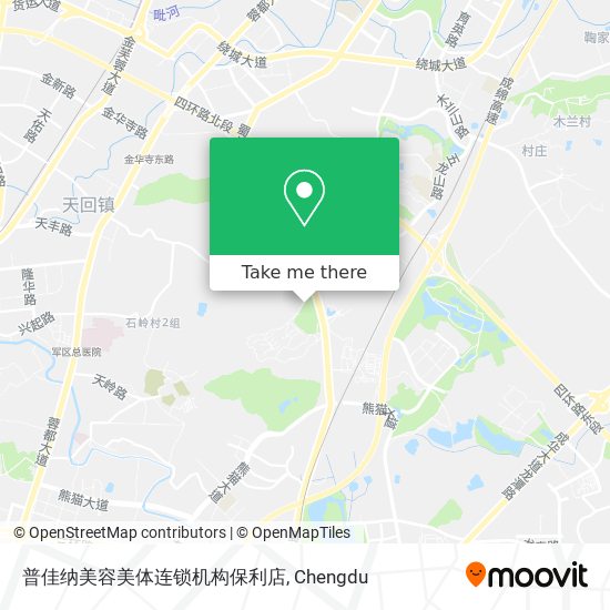 普佳纳美容美体连锁机构保利店 map