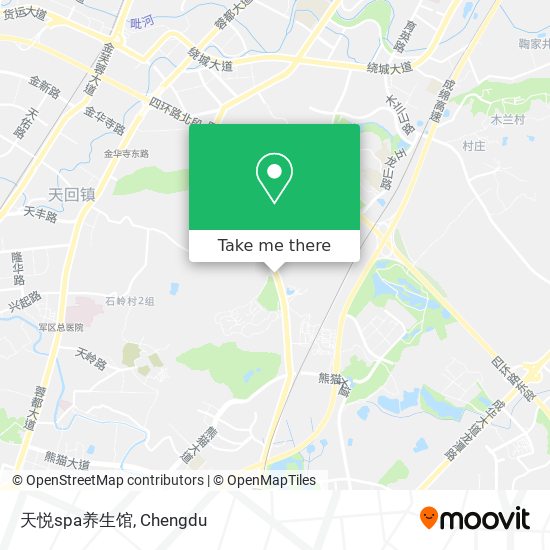天悦spa养生馆 map
