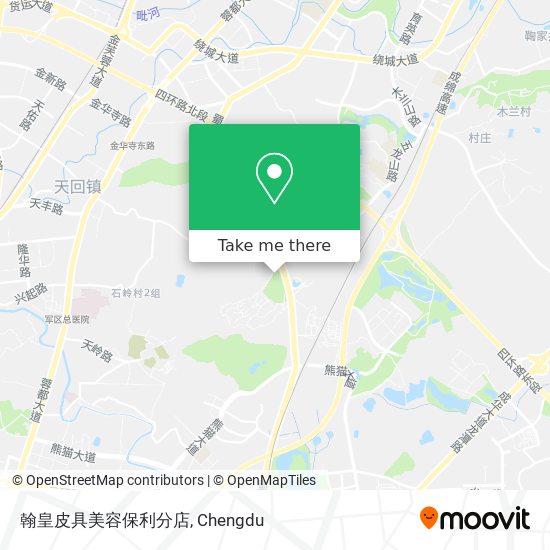翰皇皮具美容保利分店 map