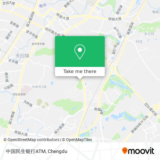 中国民生银行ATM map