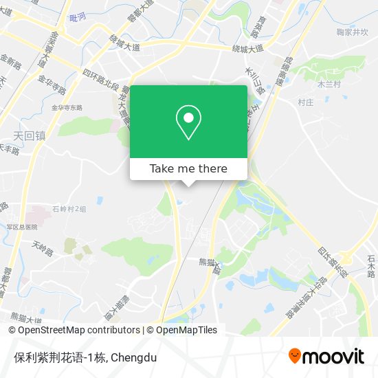 保利紫荆花语-1栋 map