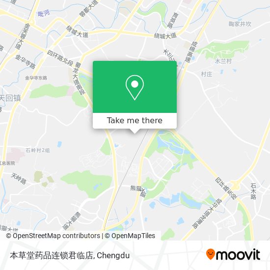 本草堂药品连锁君临店 map