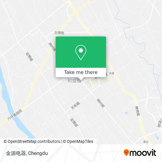 金源电器 map