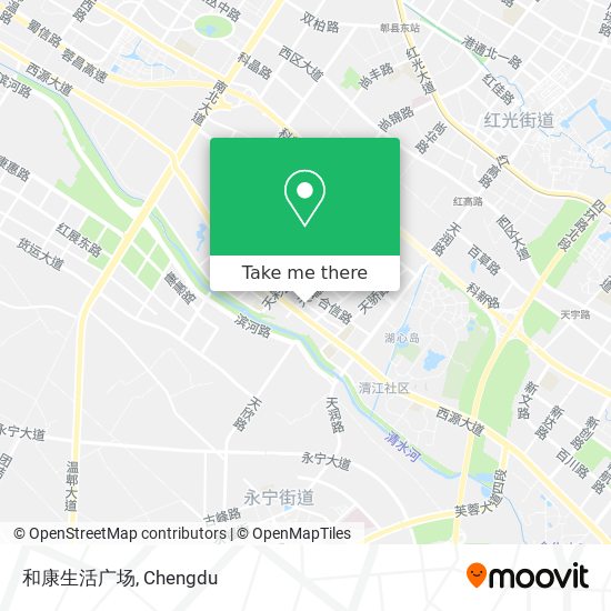 和康生活广场 map