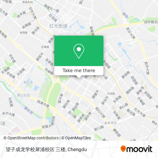 望子成龙学校犀浦校区 三楼 map