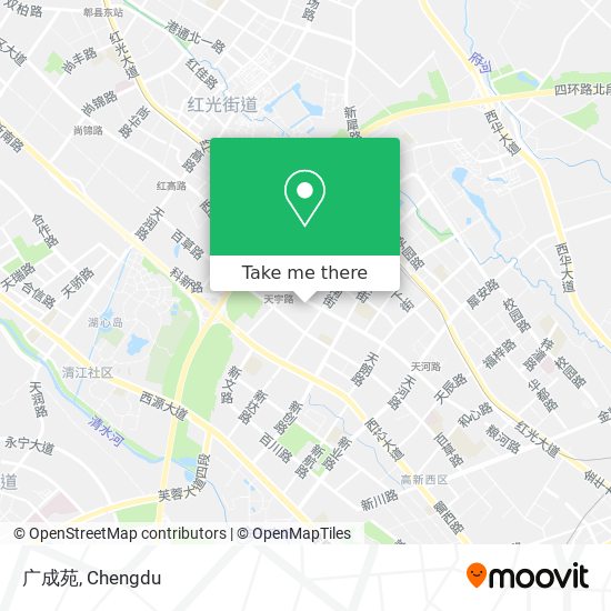 广成苑 map