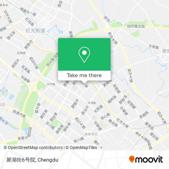 犀湖街6号院 map