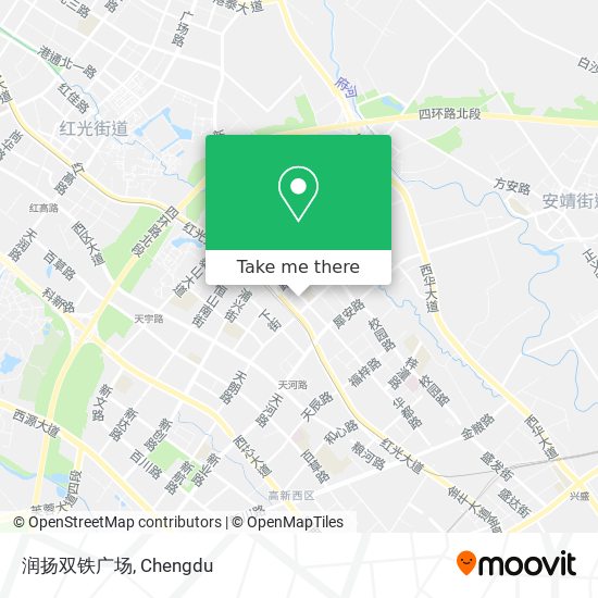 润扬双铁广场 map