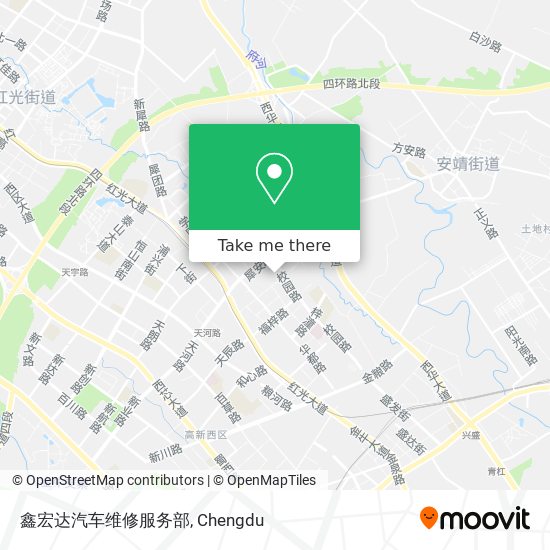 鑫宏达汽车维修服务部 map