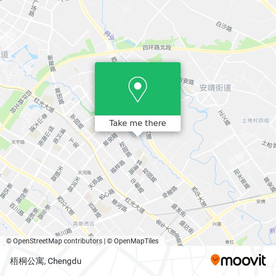 梧桐公寓 map