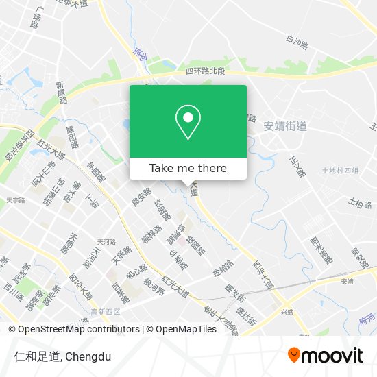 仁和足道 map