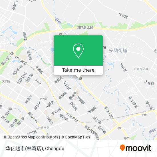 华亿超市(林湾店) map