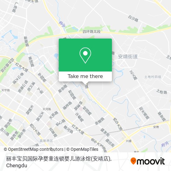丽丰宝贝国际孕婴童连锁婴儿游泳馆(安靖店) map