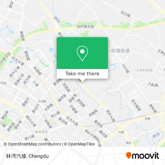 林湾汽修 map