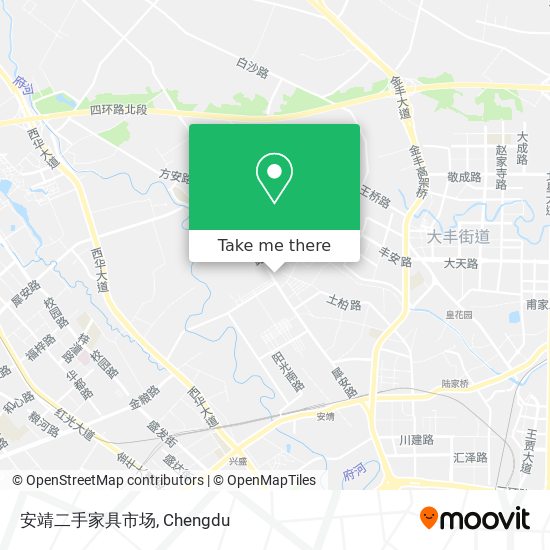 安靖二手家具市场 map