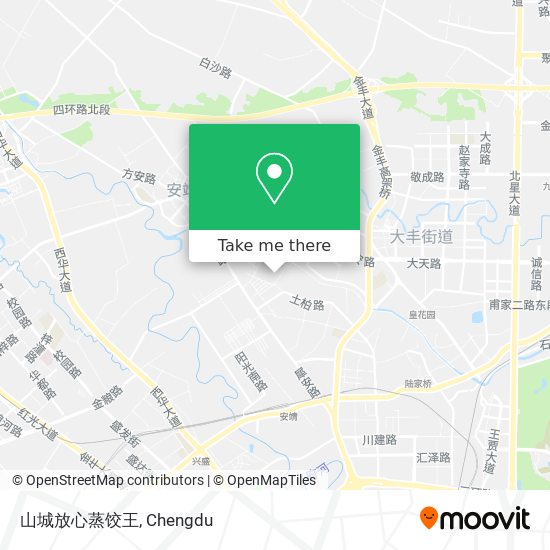 山城放心蒸饺王 map