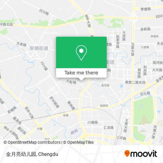 金月亮幼儿园 map