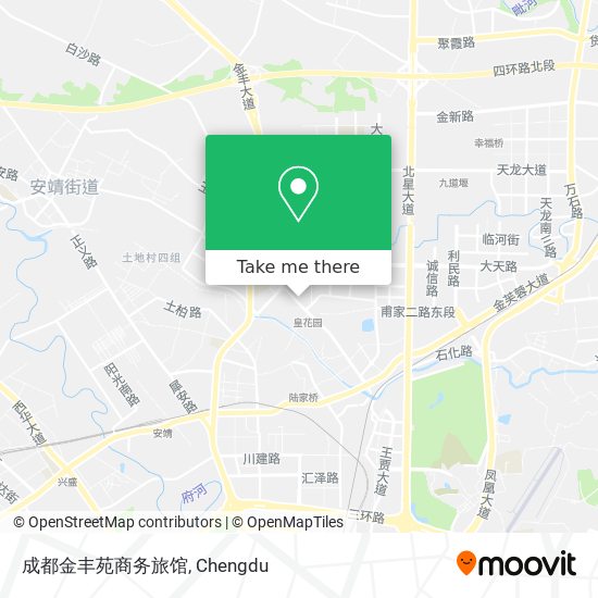成都金丰苑商务旅馆 map