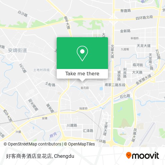 好客商务酒店皇花店 map