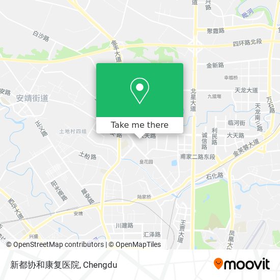 新都协和康复医院 map