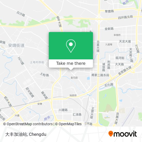 大丰加油站 map