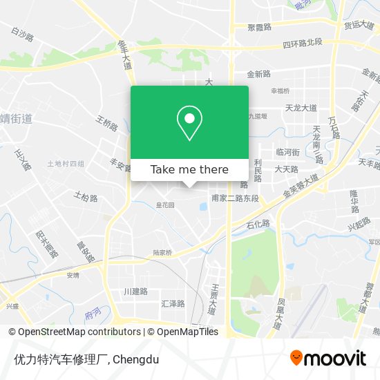 优力特汽车修理厂 map