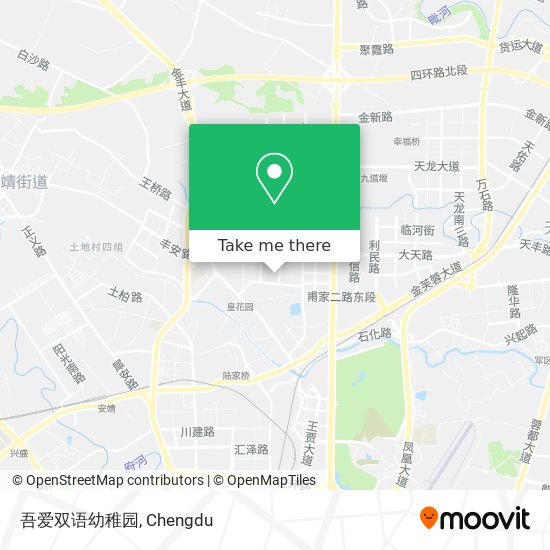 吾爱双语幼稚园 map