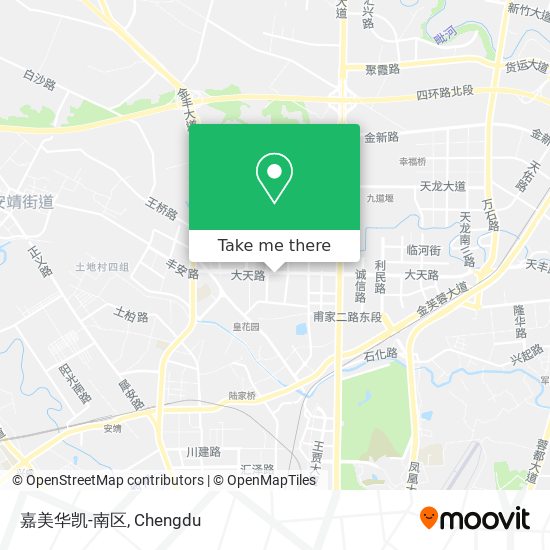 嘉美华凯-南区 map