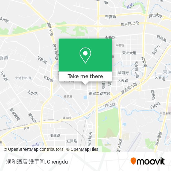 润和酒店-洗手间 map