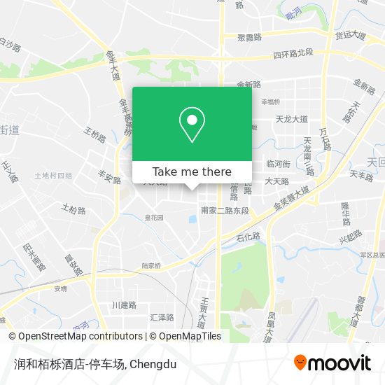 润和栢栎酒店-停车场 map