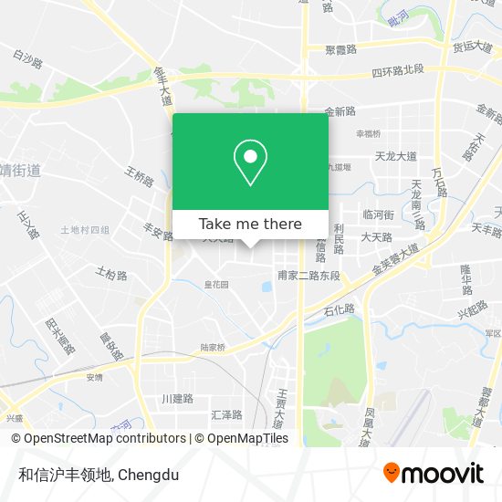 和信沪丰领地 map