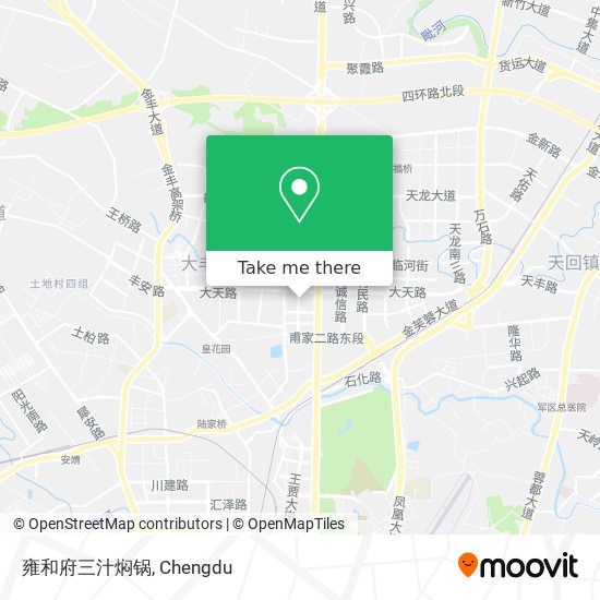 雍和府三汁焖锅 map