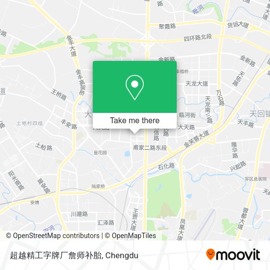 超越精工字牌厂詹师补胎 map