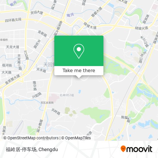 福岭居-停车场 map