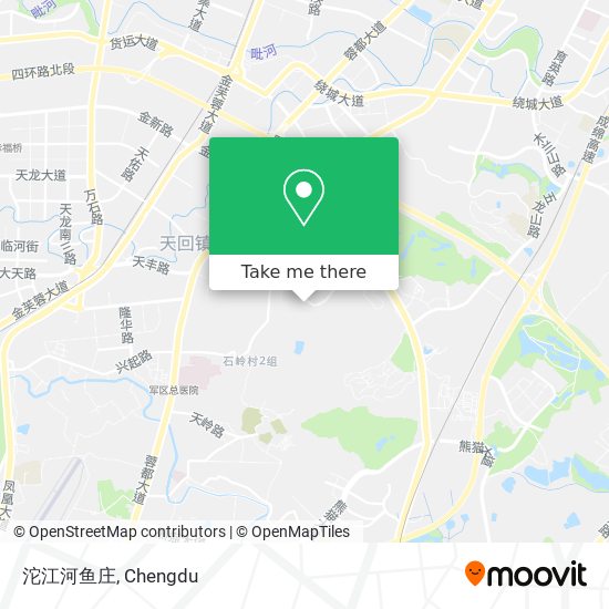 沱江河鱼庄 map
